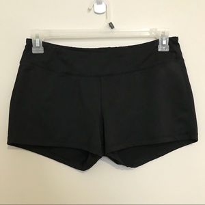 Black spandex shorts
